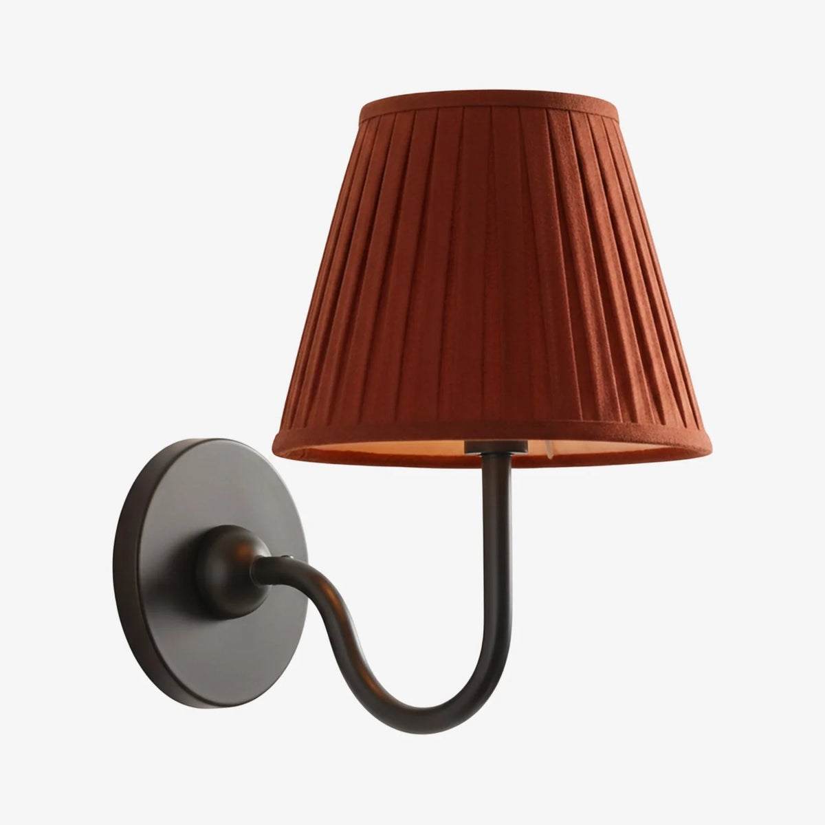 Wall Sconce Fabric Shade Dimmable Soft Diffused Light