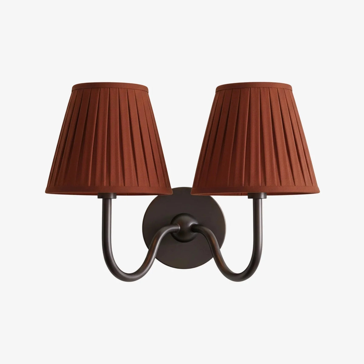 Wall Sconce Fabric Shade Dimmable Soft Diffused Light