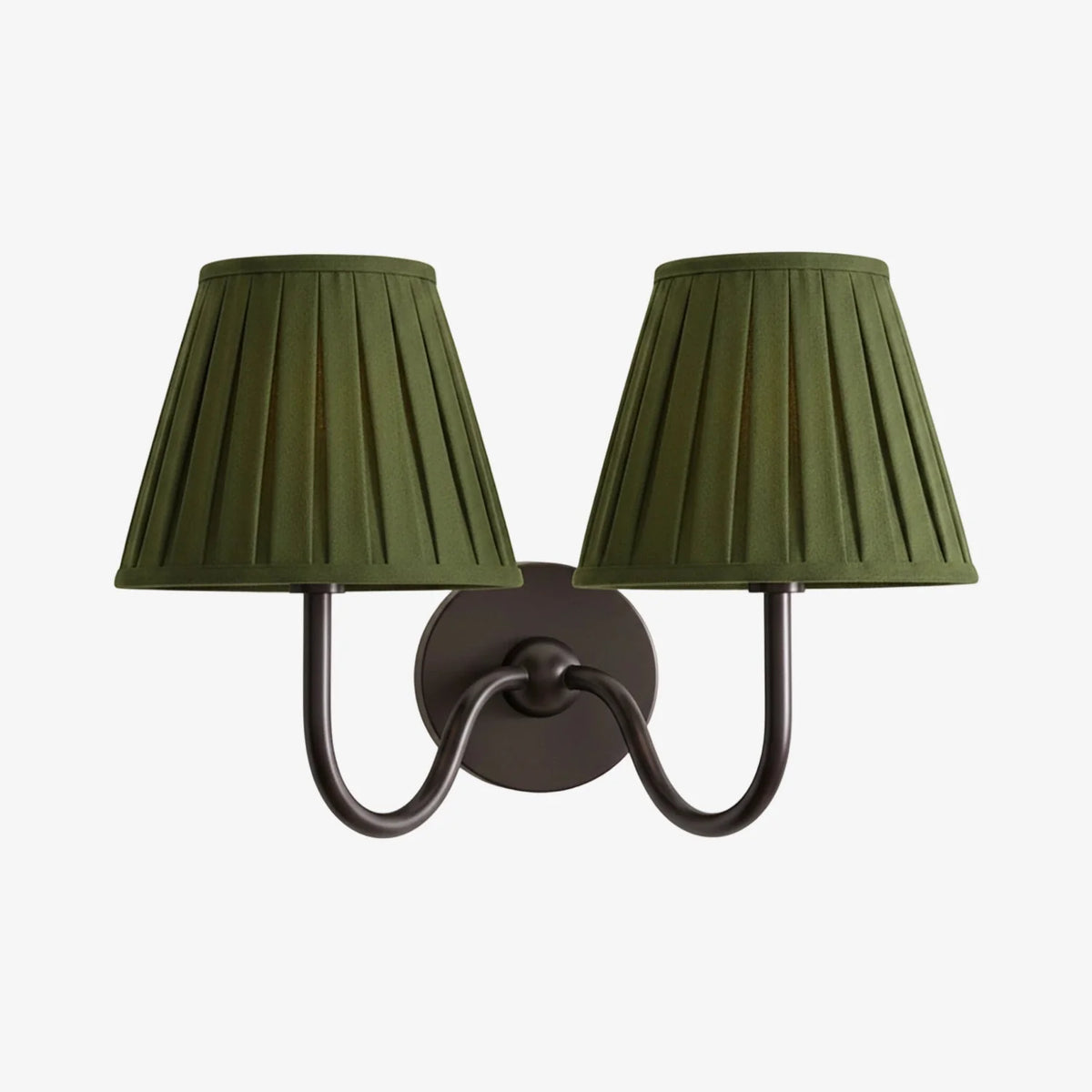 Wall Sconce Fabric Shade Dimmable Soft Diffused Light