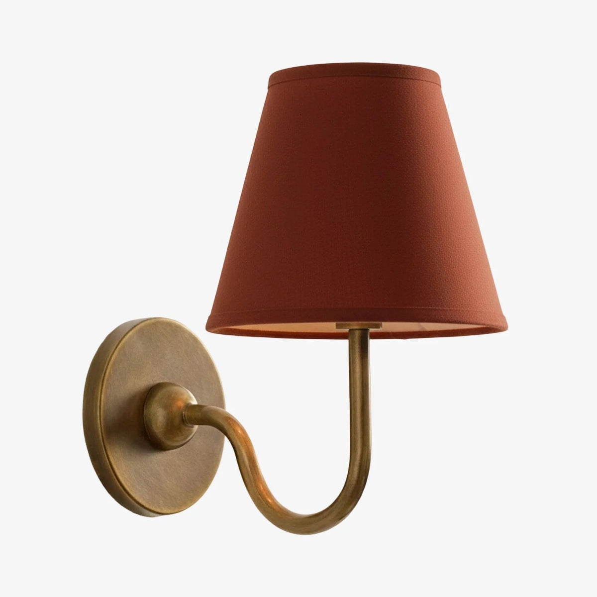 Wall Sconce Fabric Shade Dimmable Soft Diffused Light