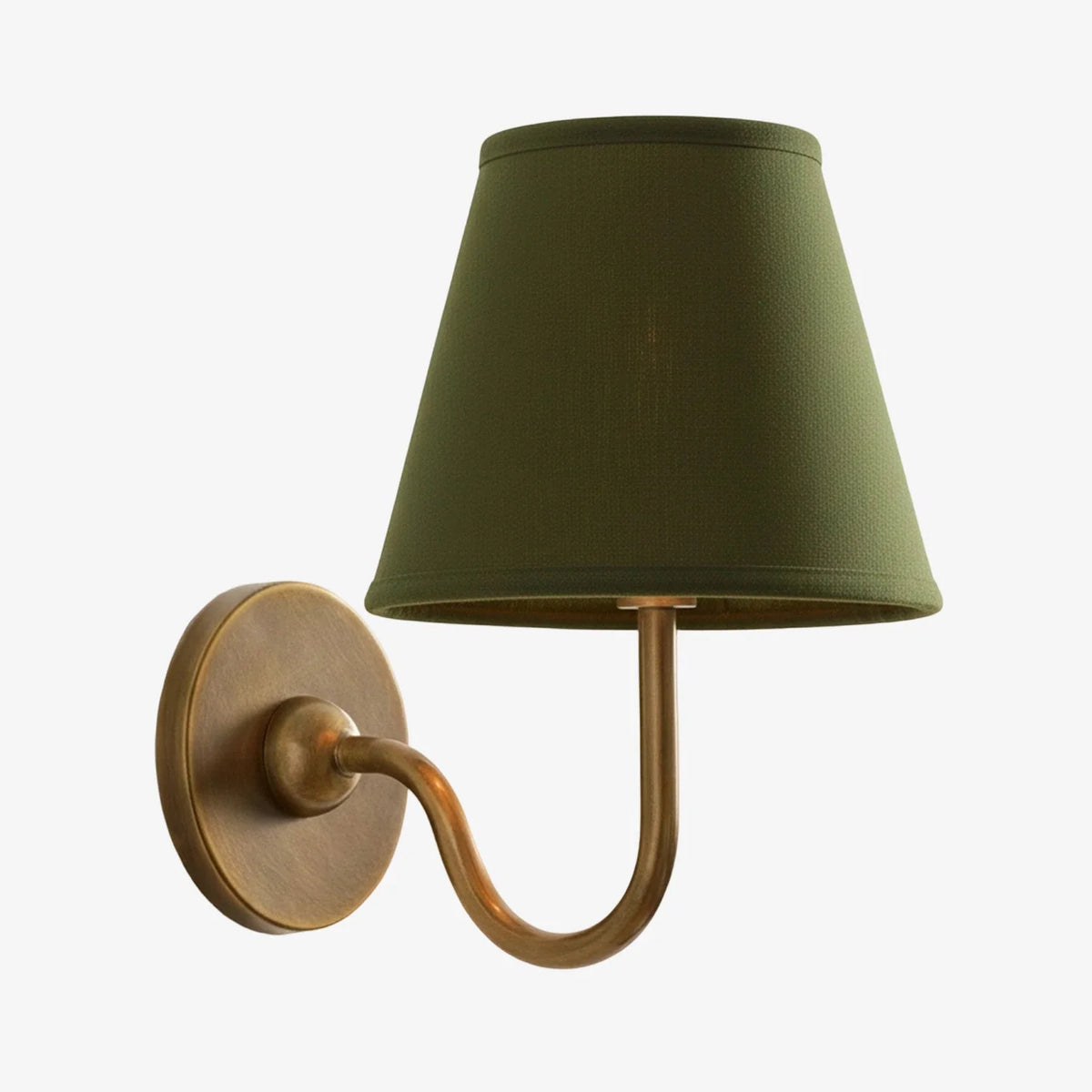 Wall Sconce Fabric Shade Dimmable Soft Diffused Light