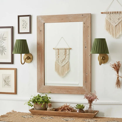 Wall Sconce Fabric Shade Dimmable Soft Diffused Light