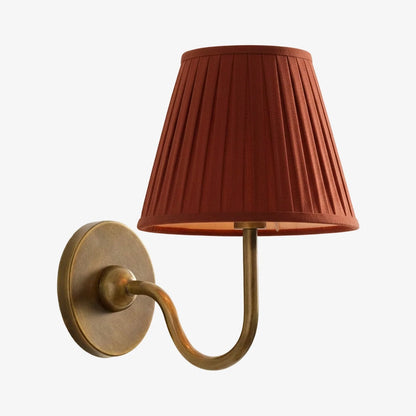 Wall Sconce Fabric Shade Dimmable Soft Diffused Light