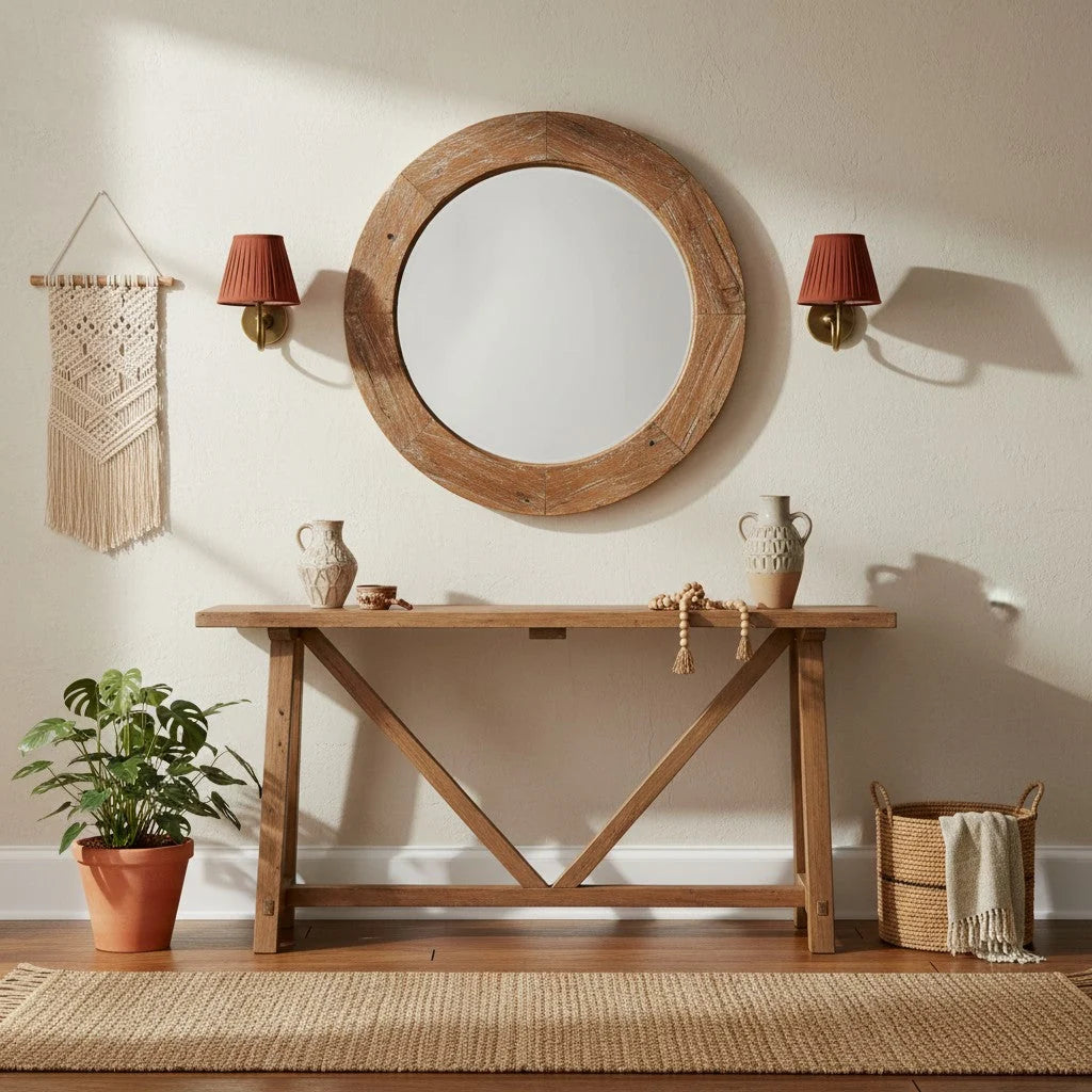 Wall Sconce Fabric Shade Dimmable Soft Diffused Light