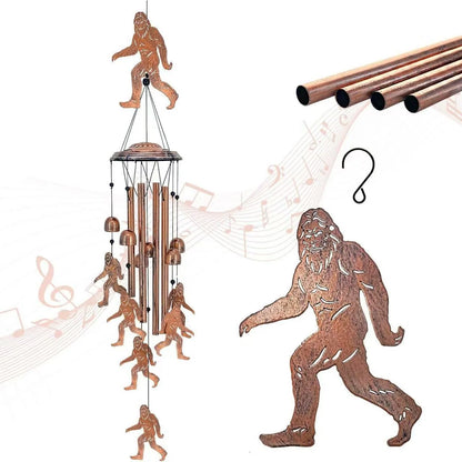 Wind Chime Dachshund Design Weather-Resistant