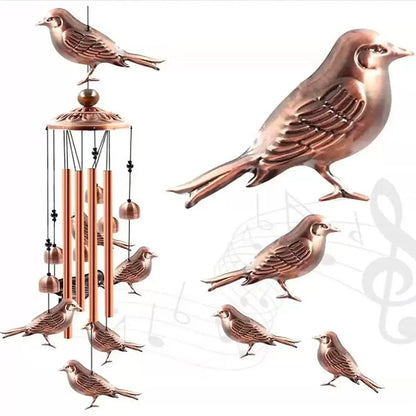 Wind Chime Dachshund Design Weather-Resistant
