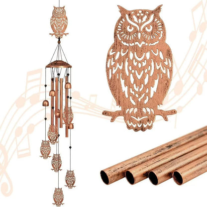 Wind Chime Dachshund Design Weather-Resistant