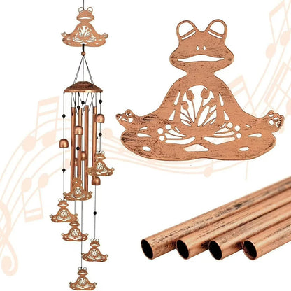 Wind Chime Dachshund Design Weather-Resistant