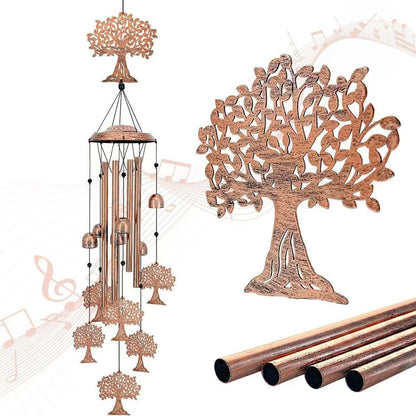 Wind Chime Dachshund Design Weather-Resistant