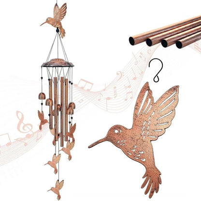 Wind Chime Dachshund Design Weather-Resistant